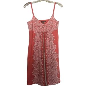 Tommy Bahama Women's Coral Floral Casual Dress
